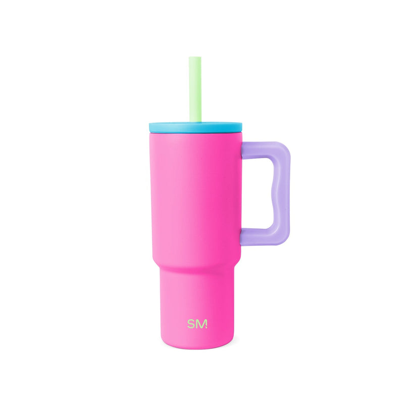 Trek Kids Tumbler with Silicone Straw Lid B2